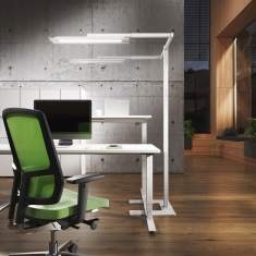 Stehlampe Büro Stehleuchte LED Stehlampen fm Büromöbel Stadio Duo