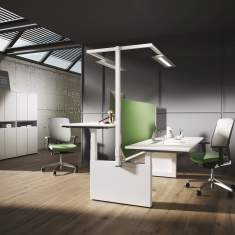 Stehlampe Büro Stehleuchte LED Stehlampen fm Büromöbel Stadio Twinbase