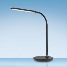 Tischlampe schwarz Tischleuchte dimmbar Tischleuchten Büro Hansa LED Move