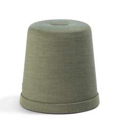 Hocker grün Polsterhocker, Materia, Cap gepolstert
