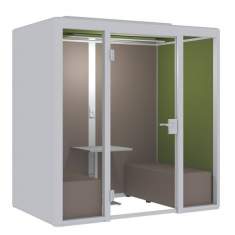 Akustik Kabine, Schallschutzkabine, Büro,  König + Neurath, QUIET.BOX Duo XL