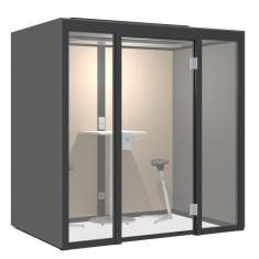 Akustik Kabine, Schallschutzkabine, Büro,  König + Neurath, QUIET.BOX Duo XL