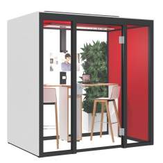Akustik Kabine, Schallschutzkabine, Büro,  König + Neurath, QUIET.BOX Duo XL