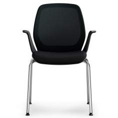 Besucherstuhl schwarz Besucherstühle Konferenzstuhl Büro Konferenzstühle Sedus se:do