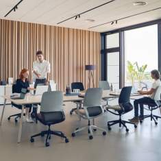 Team-Tisch  Büro Team-Tische Sedus se:lab bench
rechteckige Tischplatte