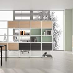 Regalschrank Regalsysteme Büromöbel, werner works, basic view