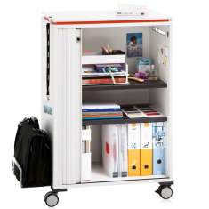 mobiler Stauraum von Steelcase Moby als flexibler Arbeitsplatz für Organisation und Ablage