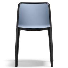 Besucherstuhl blau Konferenzstuhl Büro fm Büromöbel Cento Besucherstuhl