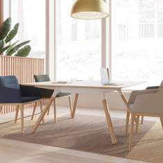 Besucherstuhl Holz Besucherstühle Coalesse Marien152