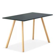 Stehtisch Holz Stehtische Konferenztisch Büro Konferenztische Kusch+Co Creva
rechteckige Tischplatte