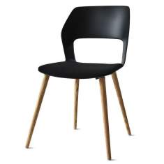 Besucherstuhl schwarz Besucherstühle Holz Konferenzstühle, Wilkhahn, Occo SC
