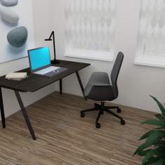 Schreibtisch Home Office Drehstuhl Leuwico Home Office Classic: Passt in jede Stube