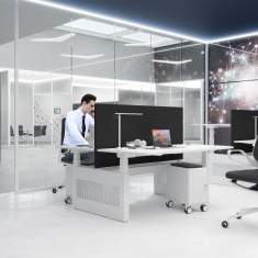 höhenverstellbarer Arbeitstisch Schreibtisch Büro Schreibtische König + Neurath TALO.YOU
höhenverstellbar
Doppelarbeitsplatz