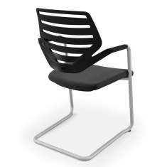 Besucherstuhl schwarz Besucherstühle Freiscwhinger Konferenzstuhl Büro Konferenzstühle König + Neurath K + N NOOK