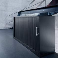 Rolladenschrank Büro Büroschränke mit Rolladen Büroschrank Echo, Standard Rolladenschrank