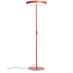 LED Stehleuchten dimmbar Stehleuchte modern Büroleuchte Stehlampe rot Schätti Leuchten CIRCULAR F 600