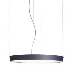 Büro Deckenleuchten Design Pendelleuchte LED Büroleuchte schwarzviolett, Schätti Leuchten, CIRCULAR P