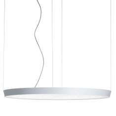 Büro Deckenleuchten Design Pendelleuchte  LED Büroleuchte weiss, Schätti Leuchten, CIRCULAR P