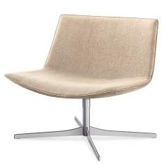 Clubsessel Büro beige Loungesessel Design Loungemöbel, Arper, Catifa 80