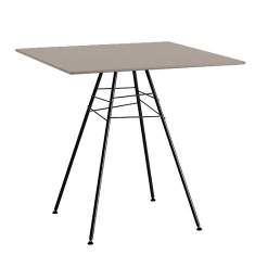 Design Beistelltisch schwarz rund Beistelltische rund , Arper, Leaf Tische