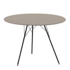 Design Beistelltisch schwarz rund Beistelltische rund , Arper, Leaf Tische