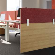 höhenverstellbarer Team-Tisch Büro Team-Tische elektromotorisch höhenverstellbar Palmberg Crew T Bench