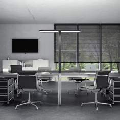 LED Tischleuchte Büro Belux Kido Tischaufbauleuchte