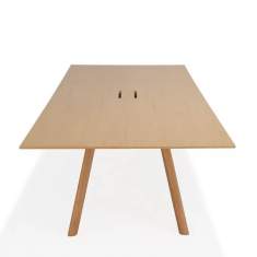 Konferenztisch Holz Konferenztische Büro Tisch Kusch+Co 6850 Creva
rechteckige Tischplatte