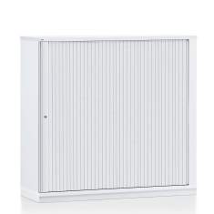 Rolladenschränke weiss Querrollladenschrank Büro Sedus grand slam Rolladenschrank