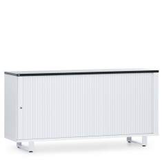 Rolladenschränke weiss Querrollladenschrank Büro Sedus grand slam Rolladenschrank