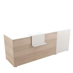 Empfangstheke Holz modern Büro Tresen, König + Neurath, INSIDE.50 THEKE