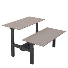 Elektrisch höhenverstellbare Doppelbench schwarz höhenverstellbarer Schreibtisch Sedus temptation smart twin
Doppelarbeitsplatz
höhenverstellbar