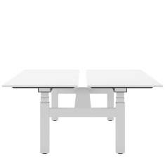 Elektrisch höhenverstellbare Doppelbench weiss höhenverstellbarer Schreibtisch Sedus temptation smart twin
Doppelarbeitsplatz
höhenverstellbar