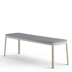Holzbank Bank Holz grau Bänke Brunner nate