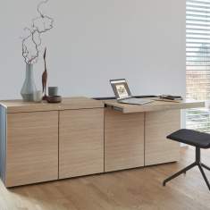 Home Office Schreibtisch Sideboard Holz Schreibtische werner works basic cap Home