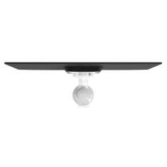 Monitorarm Aluminium Monitorhalterung, Tischklemme, Kabellochbefestigung, Monitor-Befestigung Dataflex Viewlite Monitorarm in weiss 100