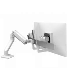 Tischhalterungen weiss Monitorhalter Monitorhalterungen Ergotron HX Monitor Arm in Weiß