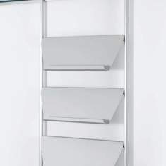 Prospektständer, o+c system - adeco, Wandorganisation