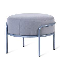 Polsterhocker blau Lounge Skandiform Bolero Hocker