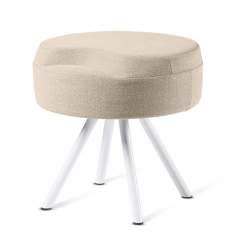 Polsterhocker beige Lounge Skandiform Isa Hocker