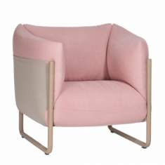 Loungesessel rosa Sessel Materia Ro