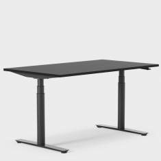 Schreibtisch Kinnarps Oberon höhenverstellbar für ergonomisches Arbeiten