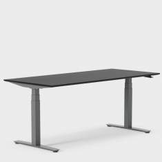 Bürotisch Kinnarps Oberon mit elektrischem Gestell für flexible Arbeitsplätze