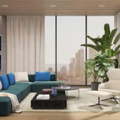 Modulare Sofa Lounge Sitzmöbel Brunner pads Sofa