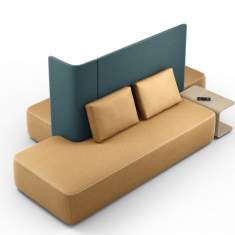 Modulare Sitzelemente Lounge Sitzmöbel Modulare Sitzgruppen Brunner pads Sofa
