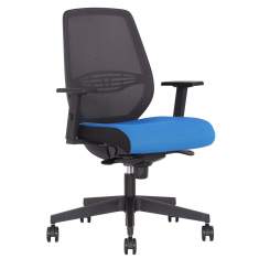 Bürostuhl blau Bürodrehstuhl mit Armelehnen Drehstühle SOHOS by Nowy Styl Neos