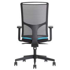 Bürostuhl blau Bürodrehstuhl mit Armelehnen Drehstühle SOHOS by Nowy Styl Vosto
mit Netzgewebe