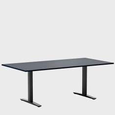 Konferenztisch schwarz Konferenztische, Kinnarps, MULTICOM
rechteckige Tischplatte