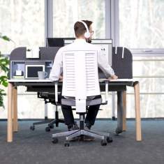 Tischtrennwand Büro Tischtrennwände Schreibtisch Sichtschutz Nowy Styl Levitate