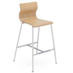 Barhocker Holz Barstuhl Nowy Styl Evora